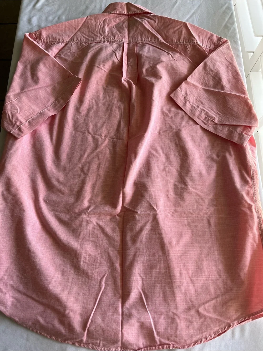 Polo by Ralph Lauren Men's Short-Sleeve Button-Down Shirt — Light Pink